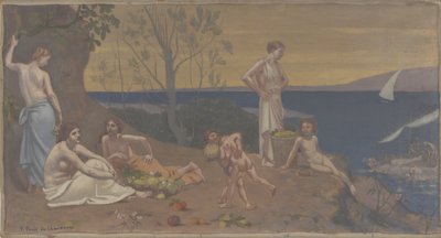 Pleasant Land by Pierre Puvis de Chavannes